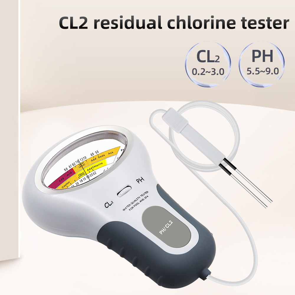 Marine Aquarium Water Testing - 2 In 1 Chlorine Detector PH