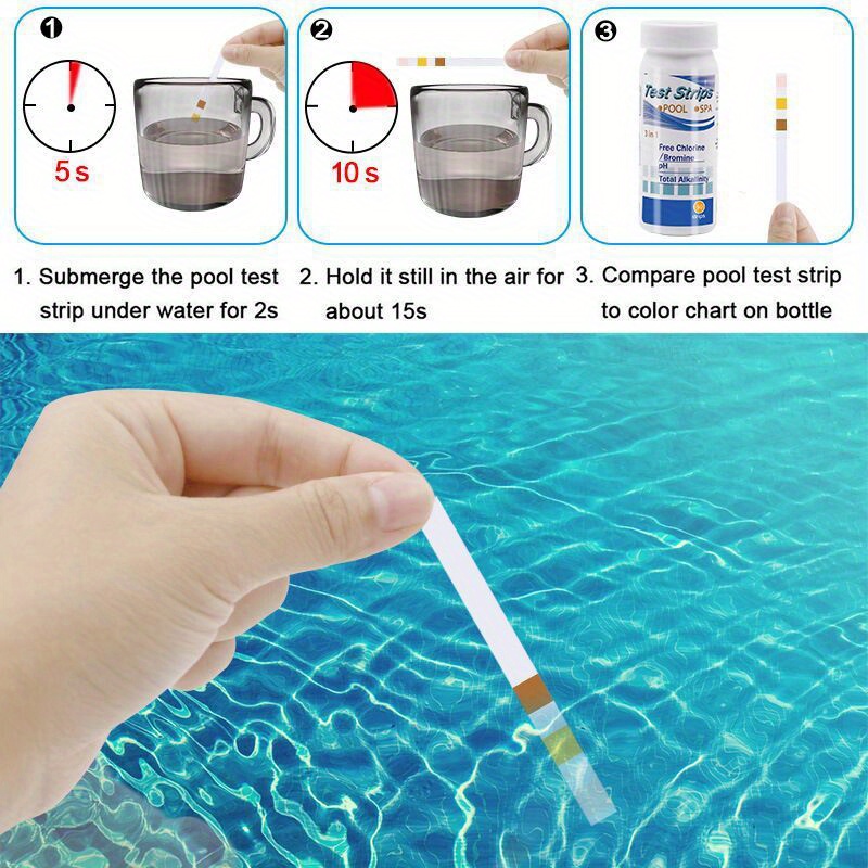 3 In 1 Test Paper Chlorine Imm - Marine Aquarium Water Testing review and price