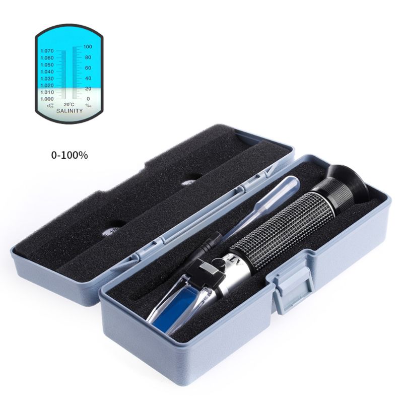 Salinity Refractometer Meter W - Marine Aquarium Water Testing review and price