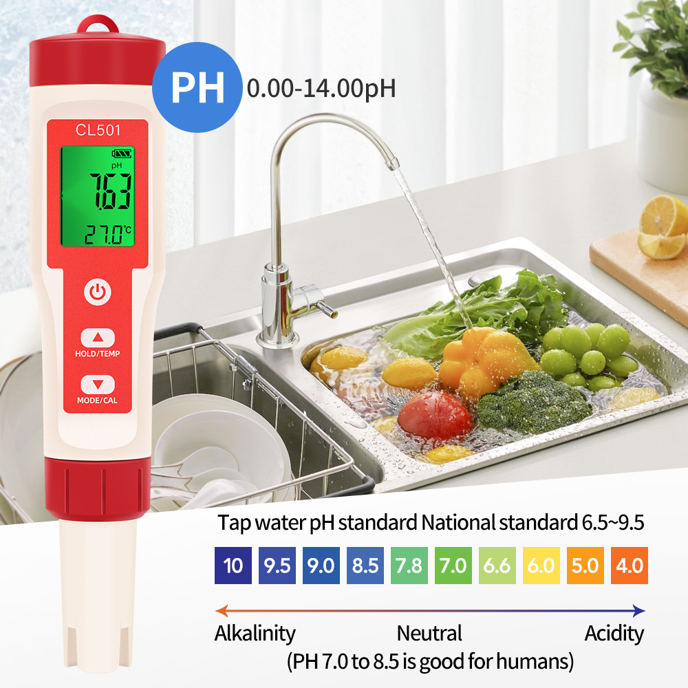 PH/CL2/H2/ORP/Temperature Mete - Marine Aquarium Water Testing review and price