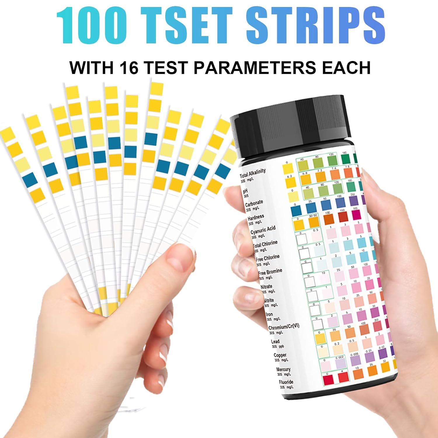 16-in-1 Water Test Kit Strips, - Marine Aquarium Water Testing review and price