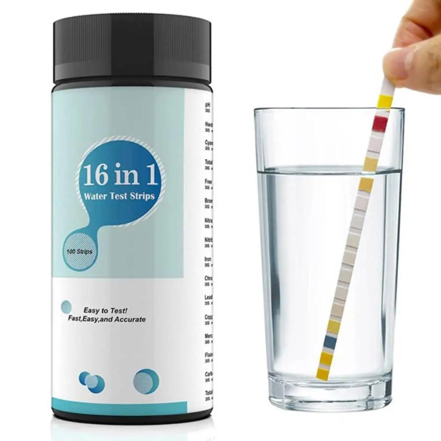16-in-1 Water Test Kit Strips, - Marine Aquarium Water Testing review and price