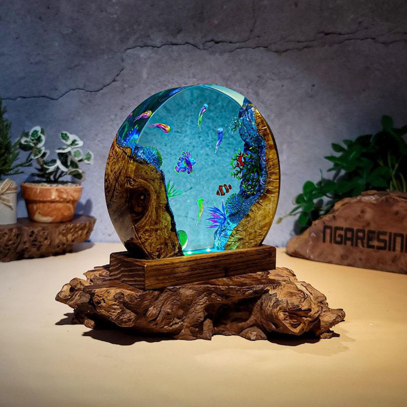 Ocean Aquarium Organism Resin  - Aquarium & Marine Museum review and price