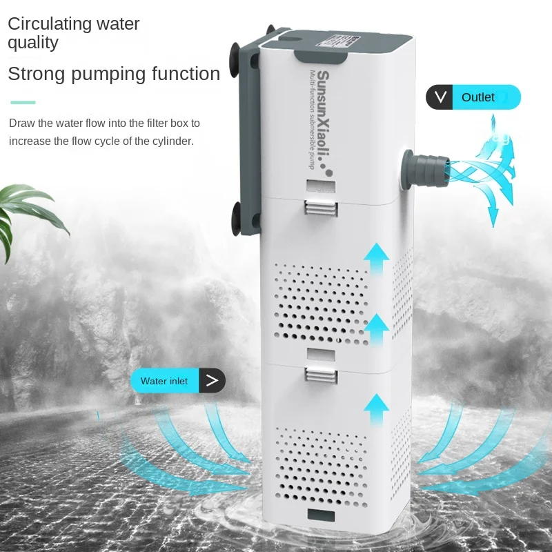 SUNSUN 3 in 1 Filter for Aquar - Marine Aquarium Hardscape review and price