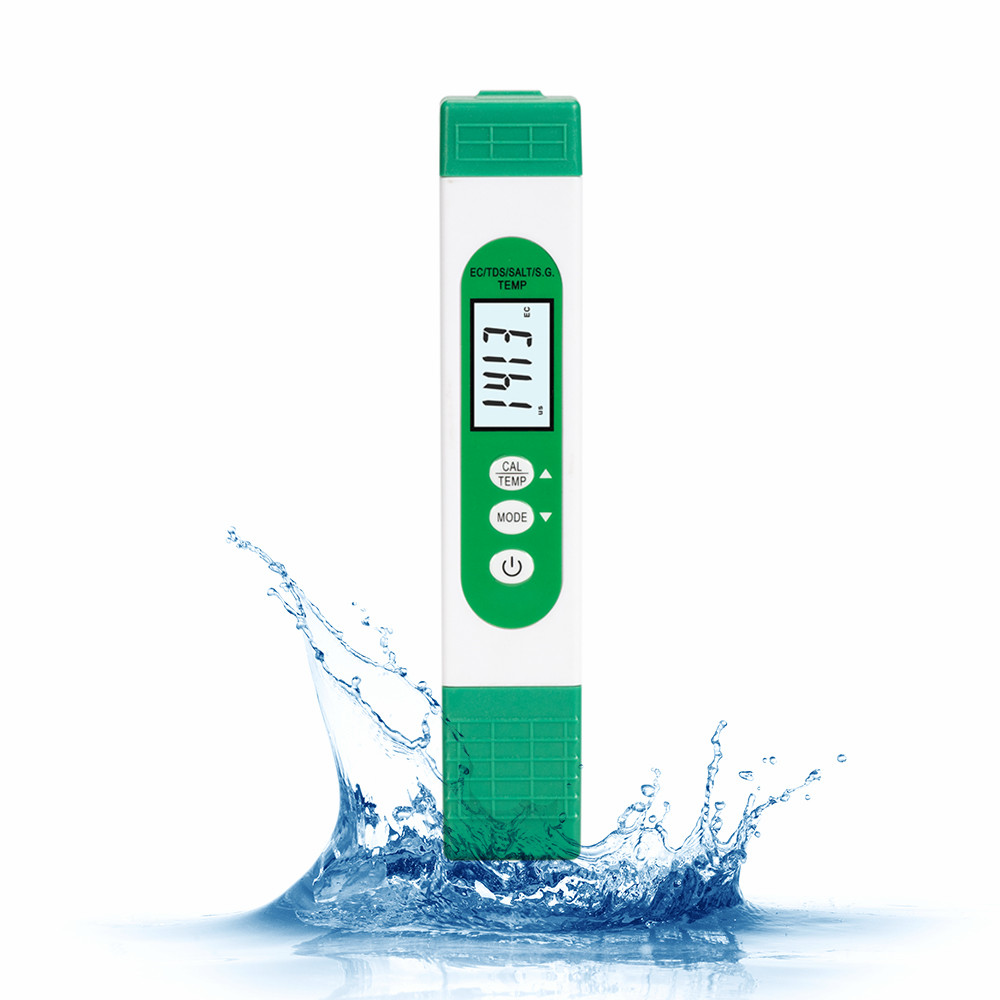 5 in 1 TDS EC SALT S.G TEMP Wa - Marine Aquarium Water Testing review and price