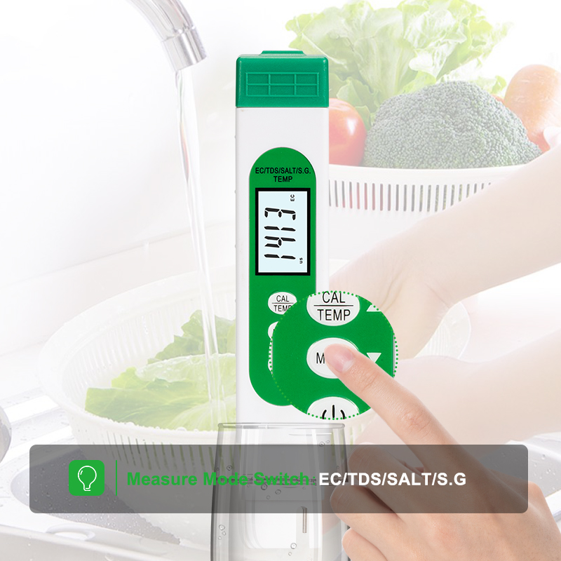 5 in 1 TDS EC SALT S.G TEMP Wa - Marine Aquarium Water Testing review and price