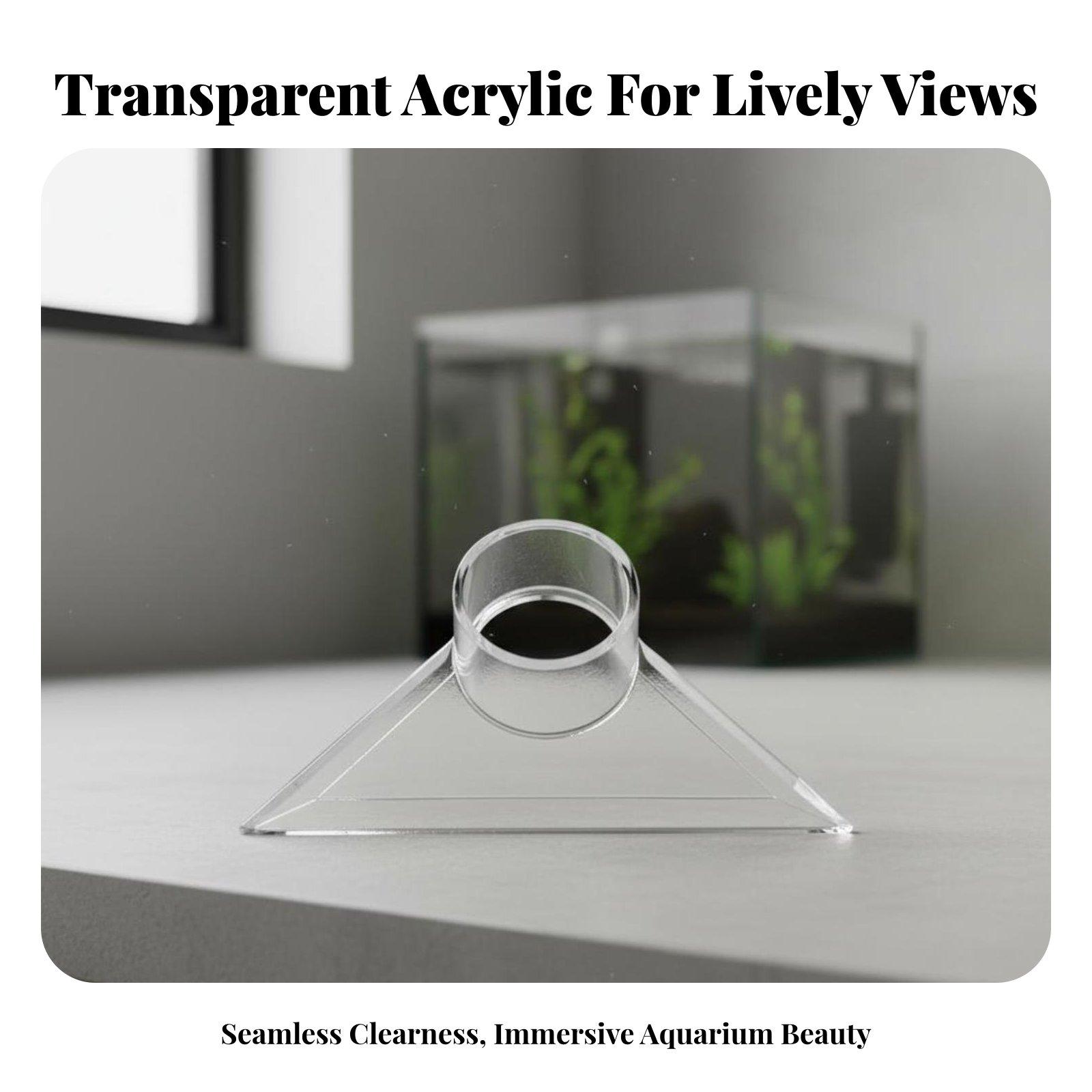 Transparent Aquarium Elbow Pip - Aquarium & Marine Museum review and price
